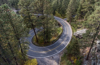 Needles Highway i Custer State Park, South Dakota