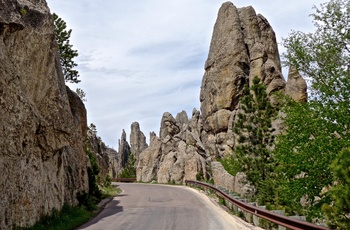 Needles Highway i Custer State Park, South Dakota