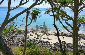 Strand i Noosa National Park, Queensland