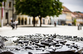 Bronzestøbning af Novo Mesto i Slovenien