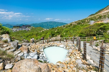 Owakudani Vulkansk Dal og Varme Kilder, Japan