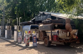 Lazy Lizard Roadhouse i Pine Creek, Northern Territory