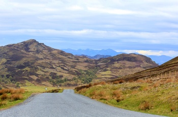 Skotland - general Wades gamle military road fra Inverness til Ford Augustus