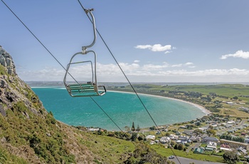 Stolelift til toppen af The Nut ved kystbyen Stanley på Tasmanien