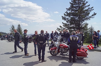 MC Sydstaterne - Stop på Blue Ridge Parkway