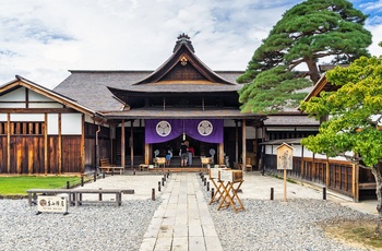 Den historiske bygning Takayama Jinya - Japan AS