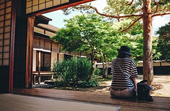 Den historiske bygning Takayama Jinya - Japan