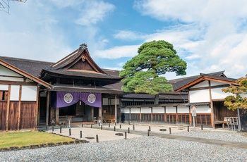 Den historiske bygning Takayama Jinya - Japan