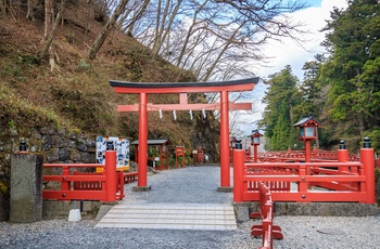 På vej mod tempelområdet The Shrines and Temples of Nikko - Japan