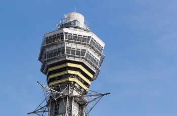 Tsutenkaku Tower i Shinsekai distriktet i Osaka Japan