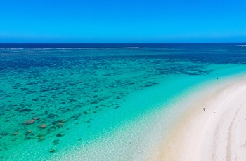 Lækker hvid sandstrand ved Turquoise Bay - Western Australia