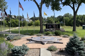 Geographic Center of the Nation Monument i Belle Fourche, South Dakota