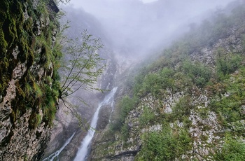 Vandfaldet Slap Savica i Triglav National Park, Slovenien - Foto: Pavol Svantner Unsplash