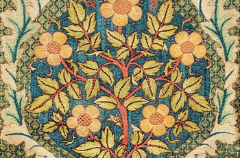 William Morris - rosekrans mønster