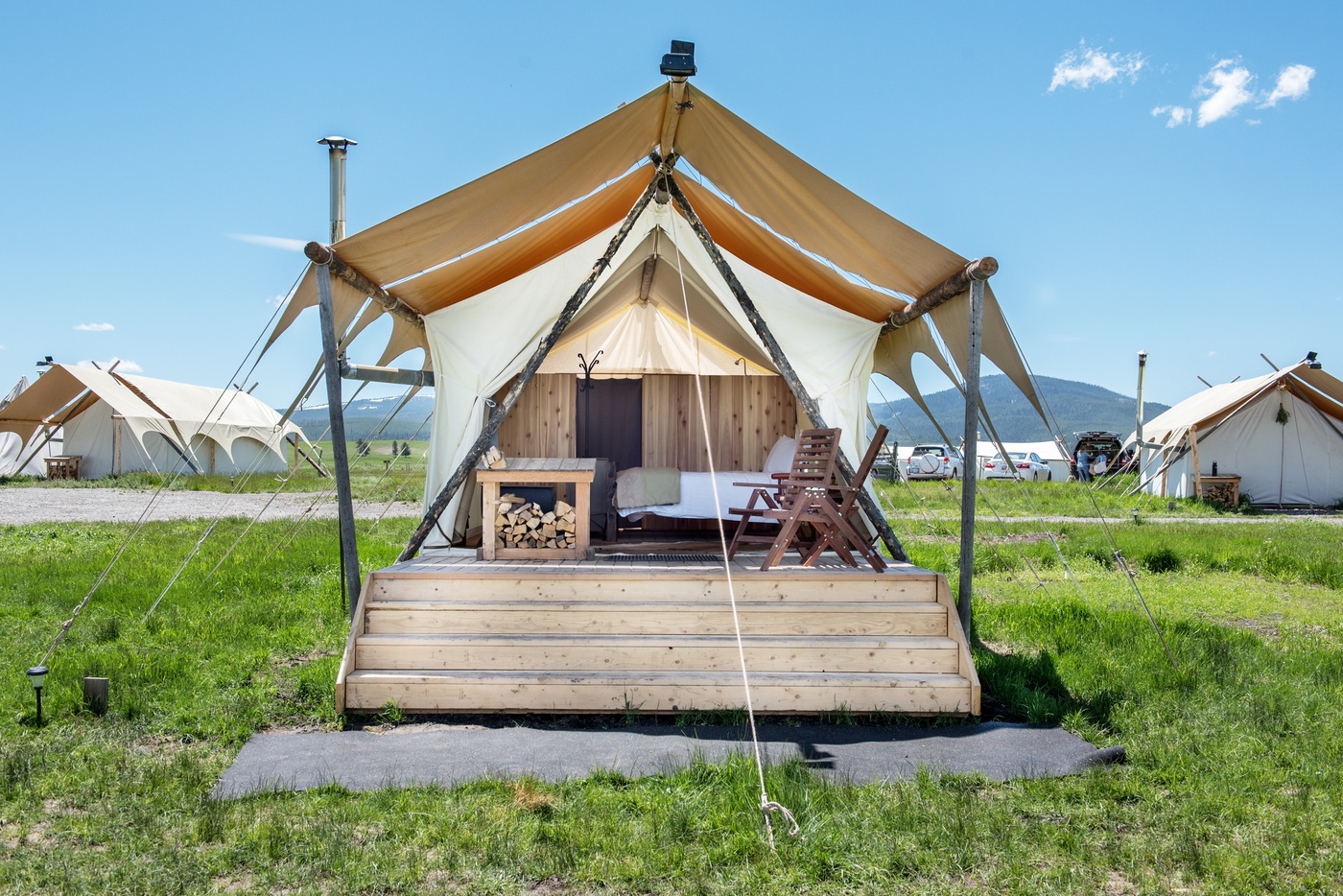 Glamping i West Yellowstone - Deluxe